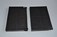 Carbon filter, De Dietrich cooker hood - 150 mm x 225 mm (2 pcs)
